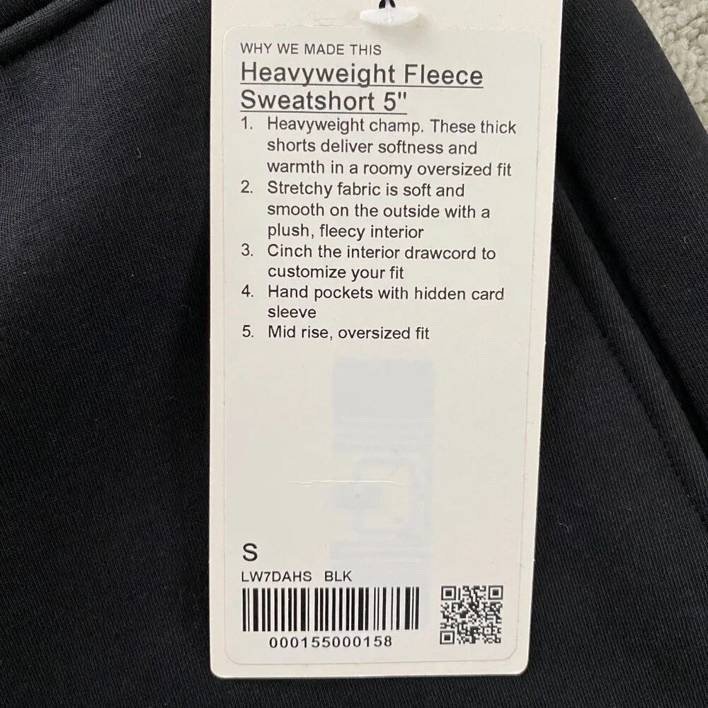 Lululemon fleece shorts 5" - Picture 3 of 3